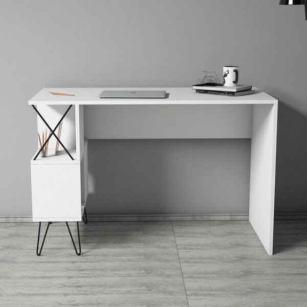 Studijski stol, Extra - White