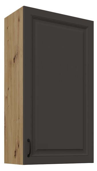 Zondo.hr Gornji kuhinjski ormarić Sheila 60 G 108 1F (korpus: hrast artisan + front: grafit). Akcija -6%. 1134899
