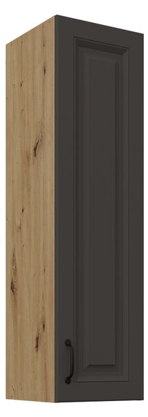 Zondo.hr Gornji kuhinjski ormarić Sheila 30 G 108 1F (korpus: hrast artisan + front: grafit). 1134905