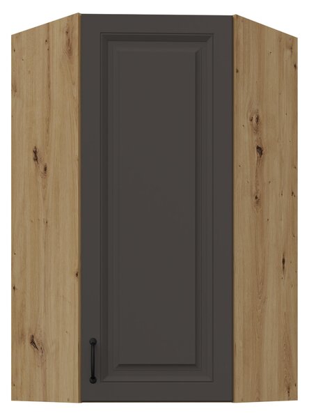 Zondo.hr Gornji kutni kuhinjski ormarić Sheila 60 60 GN 108 1F 45 (korpus: hrast artisan + front: grafit). Akcija -6%. 1134900