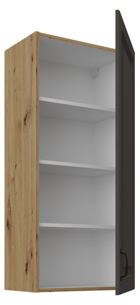 Zondo.hr Gornji kuhinjski ormarić Sheila 50 G 108 1F (korpus: hrast artisan + front: grafit). 1134902