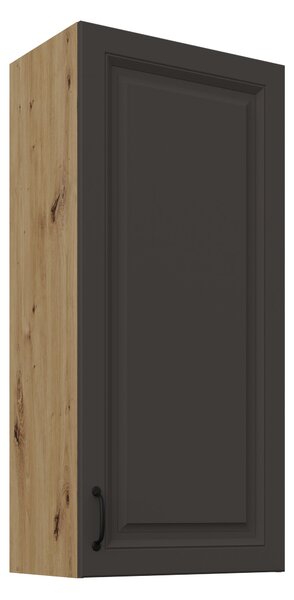 Zondo.hr Gornji kuhinjski ormarić Sheila 50 G 108 1F (korpus: hrast artisan + front: grafit). 1134902