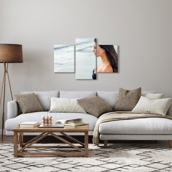 Slika ženske na plaži (90x60 cm)