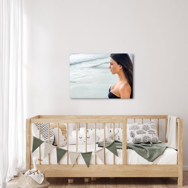 Slika ženske na plaži (70x50 cm)