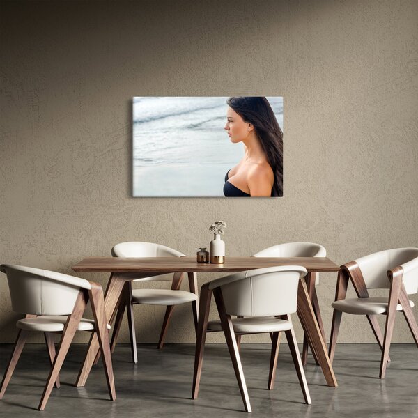 Slika ženske na plaži (90x60 cm)