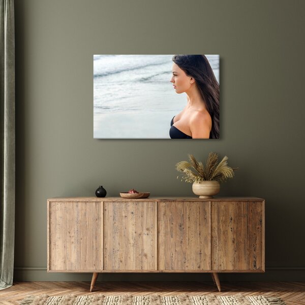 Slika ženske na plaži (90x60 cm)