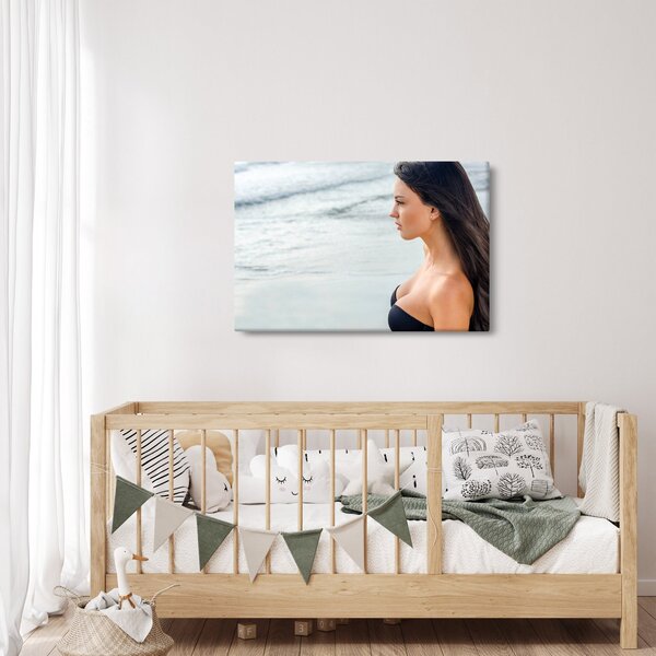 Slika ženske na plaži (90x60 cm)