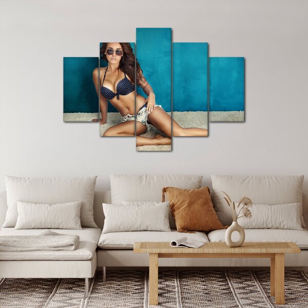 Slika - Ženske v poziranju (150x105 cm)