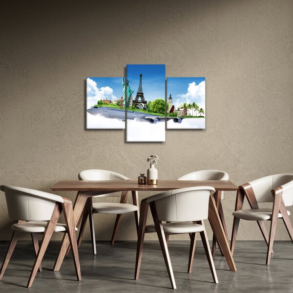 Slika - Pot okoli sveta (90x60 cm)
