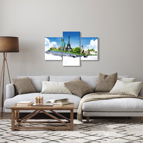 Slika - Pot okoli sveta (90x60 cm)