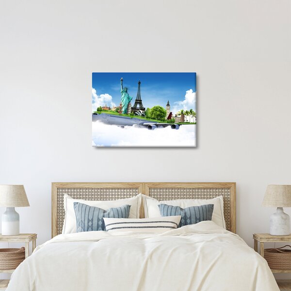 Slika - Pot okoli sveta (70x50 cm)