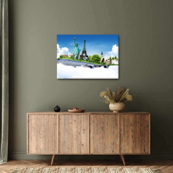 Slika - Pot okoli sveta (70x50 cm)