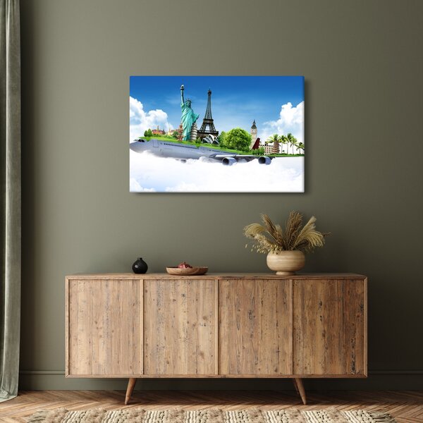 Slika - Pot okoli sveta (90x60 cm)