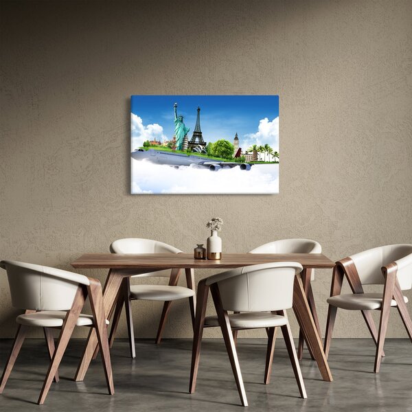 Slika - Pot okoli sveta (90x60 cm)