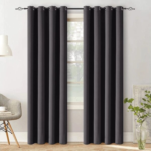 Zavjesa OXFORD LIGHT 140x250 cm, crna Sistem za vješanje: Traka za nabiranje