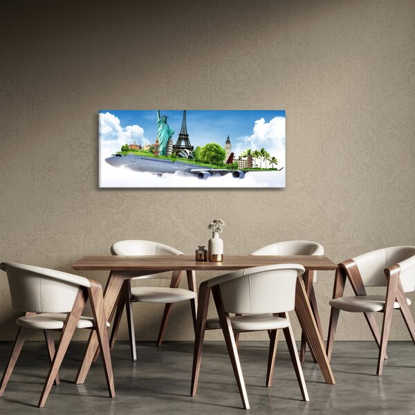 Slika - Pot okoli sveta (120x50 cm)