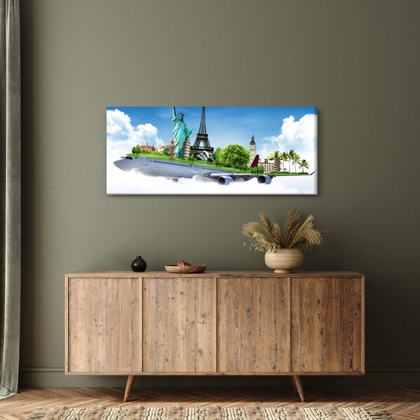 Slika - Pot okoli sveta (120x50 cm)