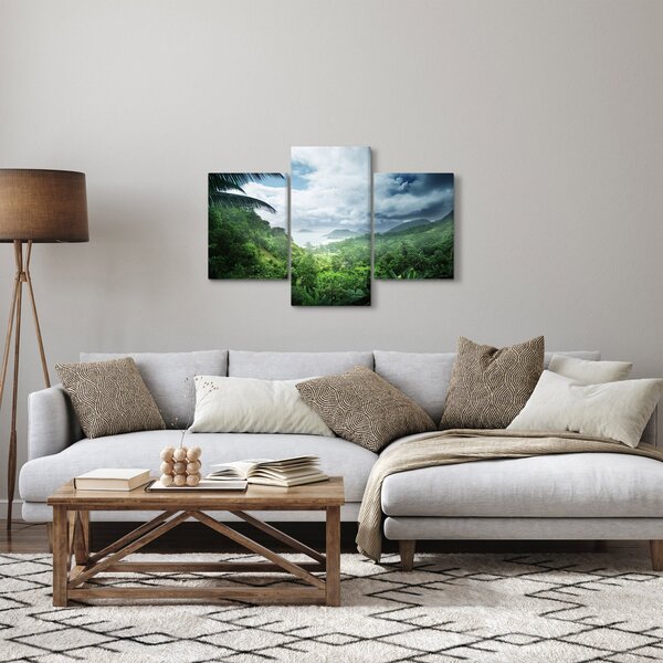 Slika - Sejšelska džungla (90x60 cm)