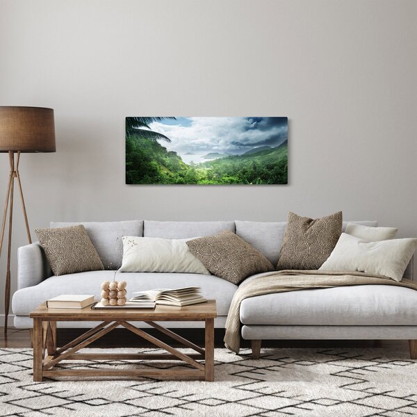 Slika - Sejšelska džungla (120x50 cm)