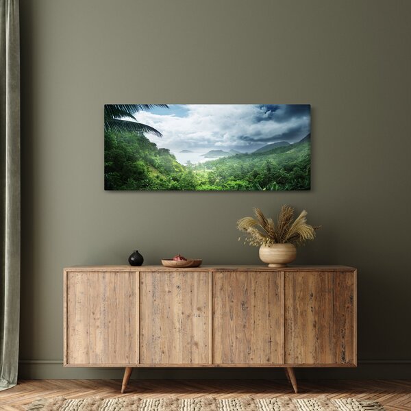 Slika - Sejšelska džungla (120x50 cm)