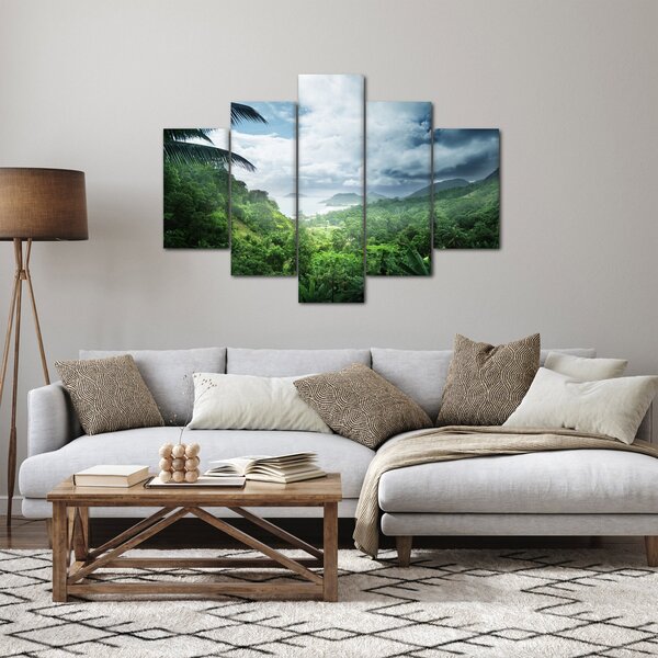 Slika - Sejšelska džungla (150x105 cm)