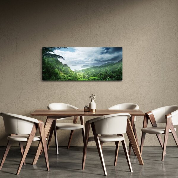 Slika - Sejšelska džungla (120x50 cm)