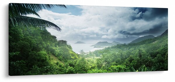 Slika - Sejšelska džungla (120x50 cm)
