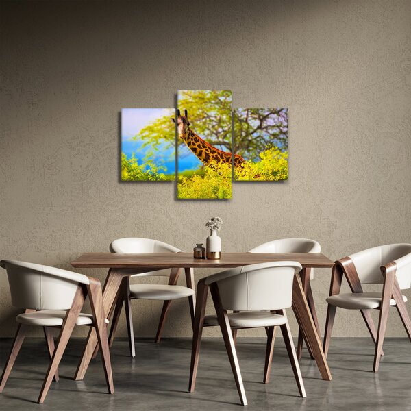 Slika žirafe v Afriki (90x60 cm)