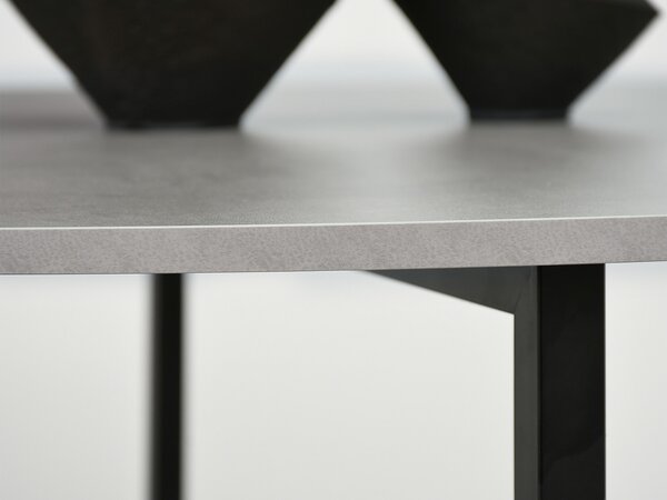 Blagovaonski stol Bird (beton + crna)