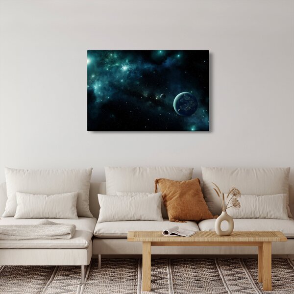 Slika - Življenje v vesolju (90x60 cm)