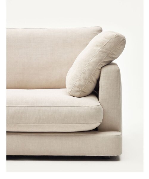 Krem sofa 210 cm Gala – Kave Home