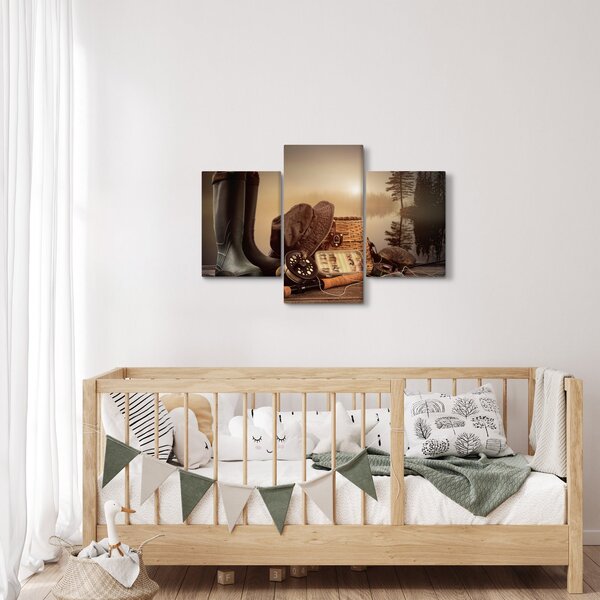 Slika - Tihožitje ribiča (90x60 cm)