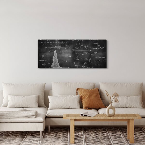 Slika - Ljubezen do številk (120x50 cm)