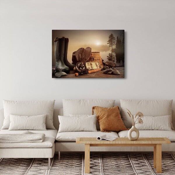 Slika - Tihožitje ribiča (90x60 cm)