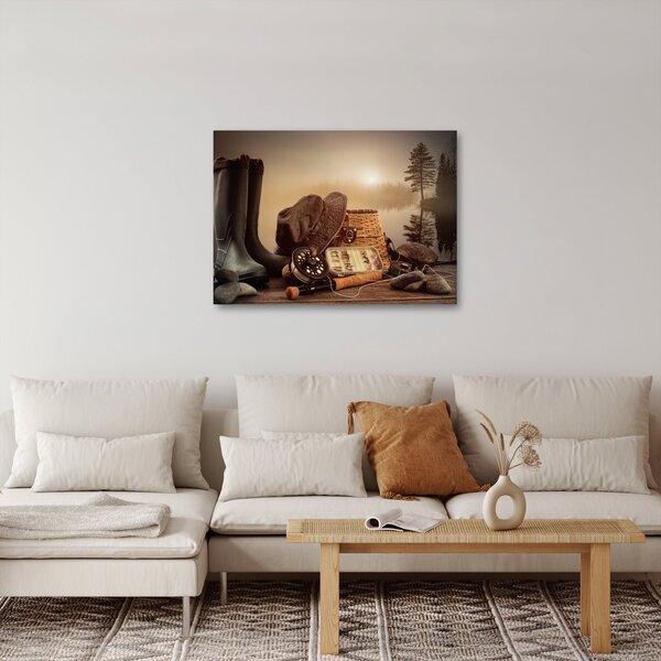 Slika - Tihožitje ribiča (70x50 cm)