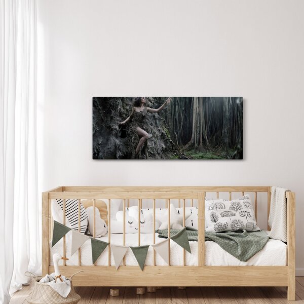 Slika - Gozdna vila (120x50 cm)