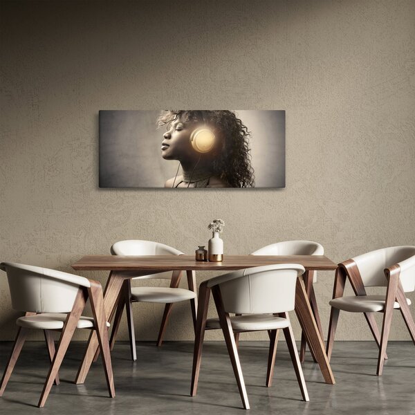 Slika - Moč glasbe (120x50 cm)