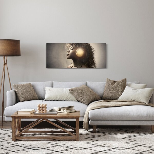 Slika - Moč glasbe (120x50 cm)