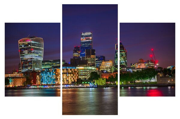 Slika - Večerni London (90x60 cm)