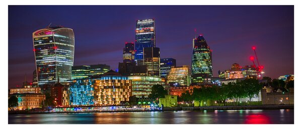 Slika - Večerni London (120x50 cm)