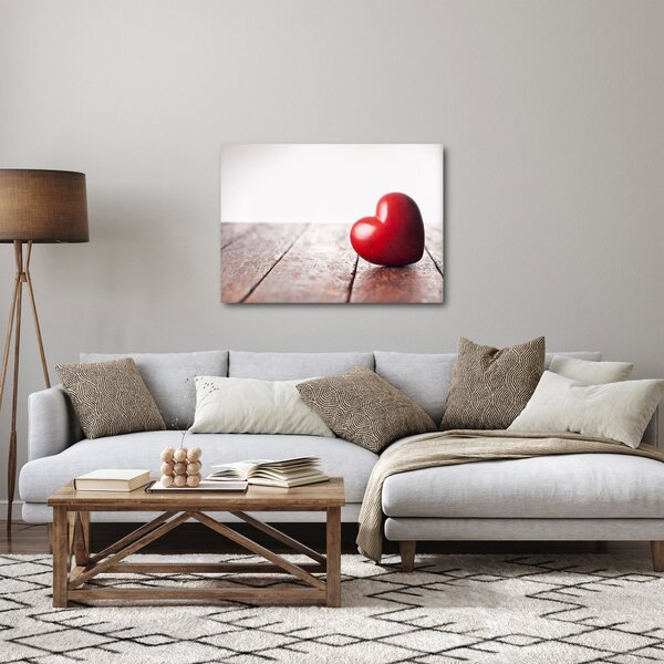 Slika lesenega srca (70x50 cm)