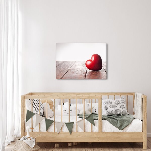 Slika lesenega srca (70x50 cm)