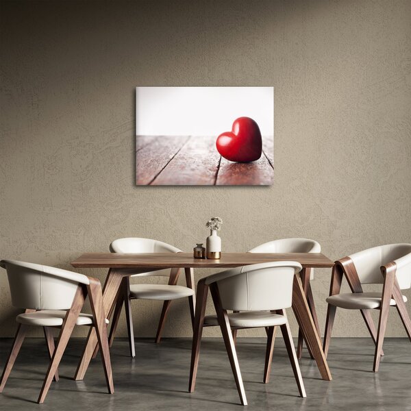 Slika lesenega srca (70x50 cm)