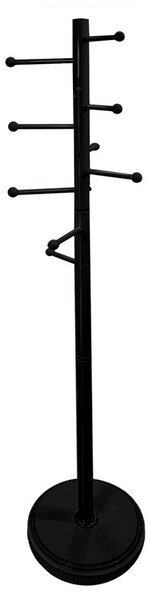 Erin stojeća vješalica za odjeću, 173x31x31 cm, crna
