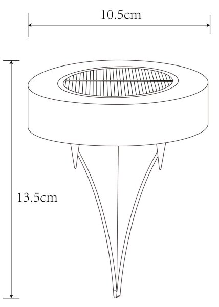 Globo 36414-2 - SET 2x LED Solarna svjetiljka SOLAR LED/0,8W/3V 3200K IP44