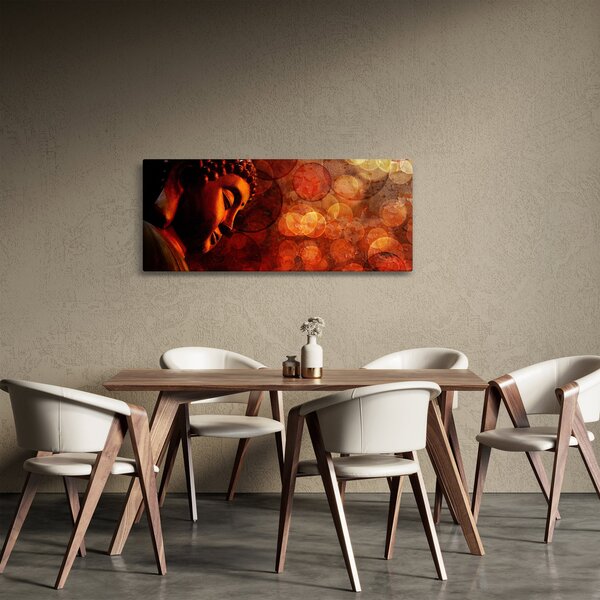 Slika - Buda v rdečih tonih (120x50 cm)
