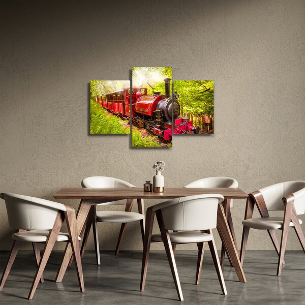 Slika parnega vlaka (90x60 cm)