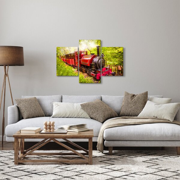 Slika parnega vlaka (90x60 cm)