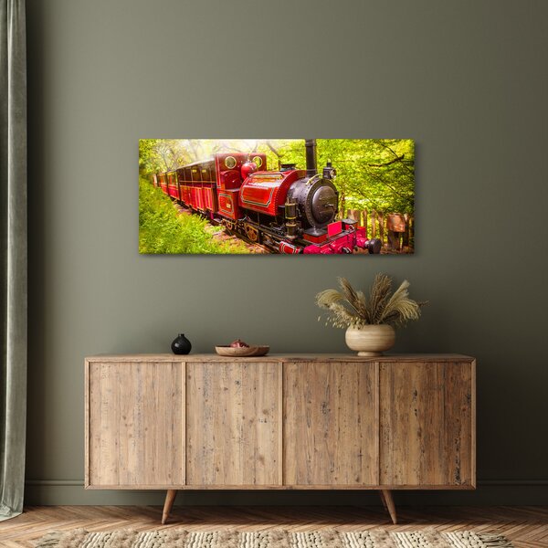 Slika parnega vlaka (120x50 cm)