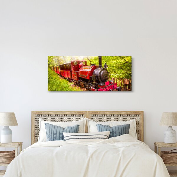 Slika parnega vlaka (120x50 cm)